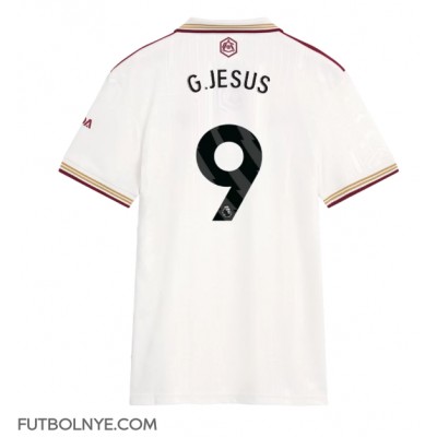 Camiseta Arsenal Gabriel Jesus #9 Tercera Equipación para mujer 2025-26 manga corta Camiseta Arsenal Gabriel Jesus #9 Tercera Equipación para mujer 2025-26 manga corta